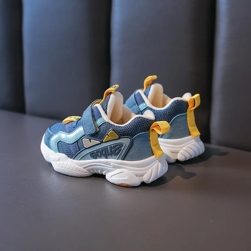 Bakkotie 2019 Baby Boys New Genuine Leather Sports Shoes Kids Girls Winter Warm Fur Sneakers Toddler Fashion Soft Casual | Детская