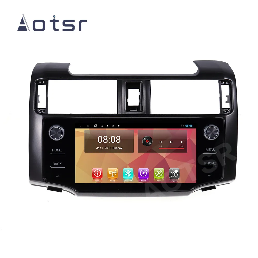 AOTSR автомобиль радио в машине 2 Din Android 10 для Toyota 4 runner 2009 2020 GPS навигации DSP