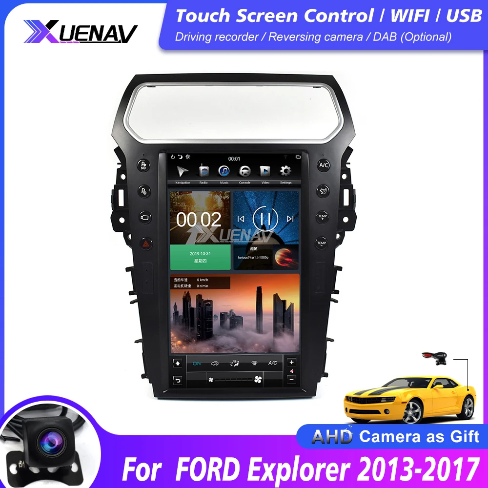 

Авто Аудио Радио стерео для FORD Explorer 2013 2014 2015 2016 2017 мультимедийный автомобильный GPS плеер для ford explorer car player