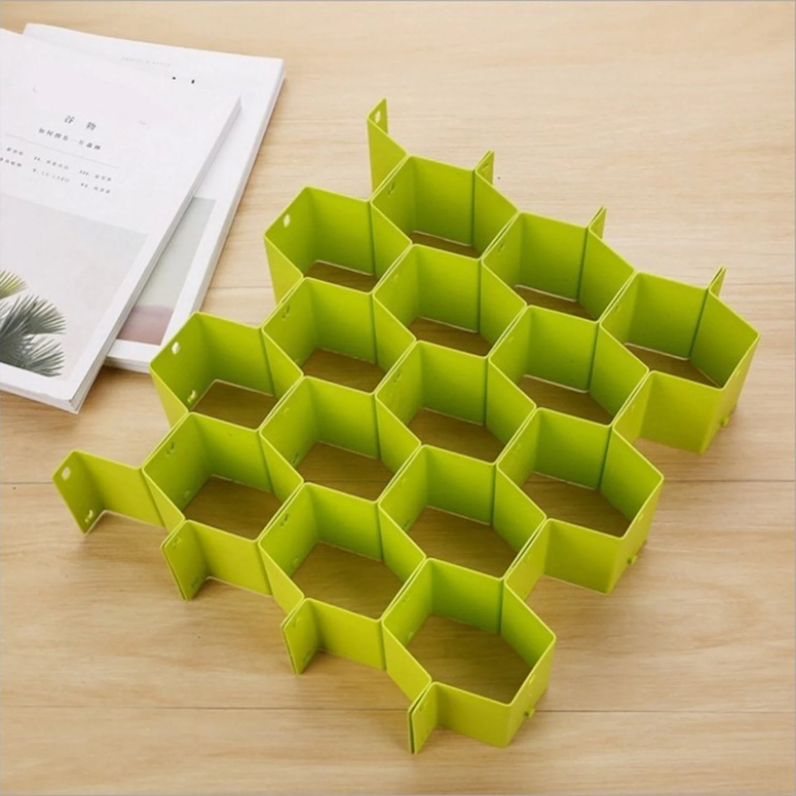 

1 Set Adjustable Drawer Organizer Honeycombs Separator DIY Divider for Underwear Socks FAS6