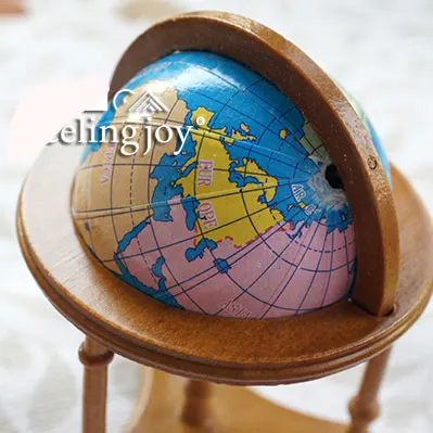 1/6 Scale Wooden Chestnut large Globe Simulation Life Scene Dollhouse Furniture Decoration Miniature Dolls Special Accessories | Игрушки и