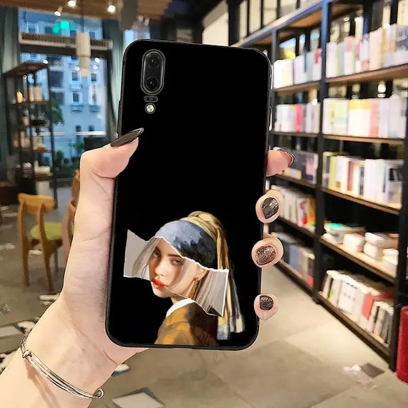 

Retro Abstract Art Daivd Mona Lisa Phone Case For Huawei honor Mate P 10 20 30 40 Pro 10i 9 10 20 8 x Lite