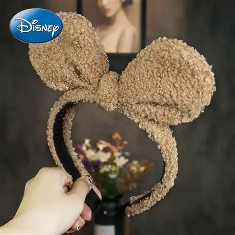 

Disney Mickey Mouse Plush Cute Super Cute Rabbit Ears Headband Non-slip Headband Hair Accessories