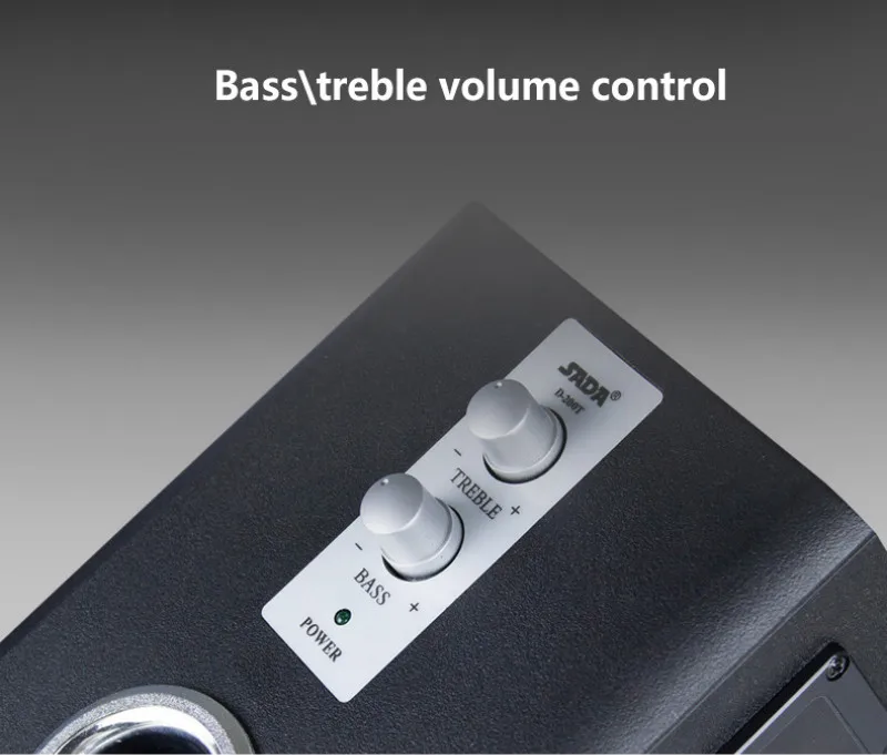 Комбинация Bluetooth беспроводной динамик сабвуфер стерео бас ПК USB Компьютерные колонки Поддержка TF карта U диск сада Q1