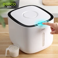 ecoco 510kg kitchen collection nano bucket insect proof moisture proof sealed rice cylinder grain household storage rice box