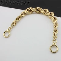 31cm 61cm fashion copper chain bags strap bag parts easy matching diy handles accessory factory quality plating cover wholesale