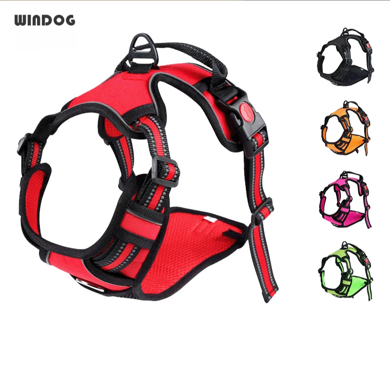 

Pet Dog Explosion-Proof Chest Harness Dog Vest Reflective Chest Harness Fashion Simple Dog Supplies