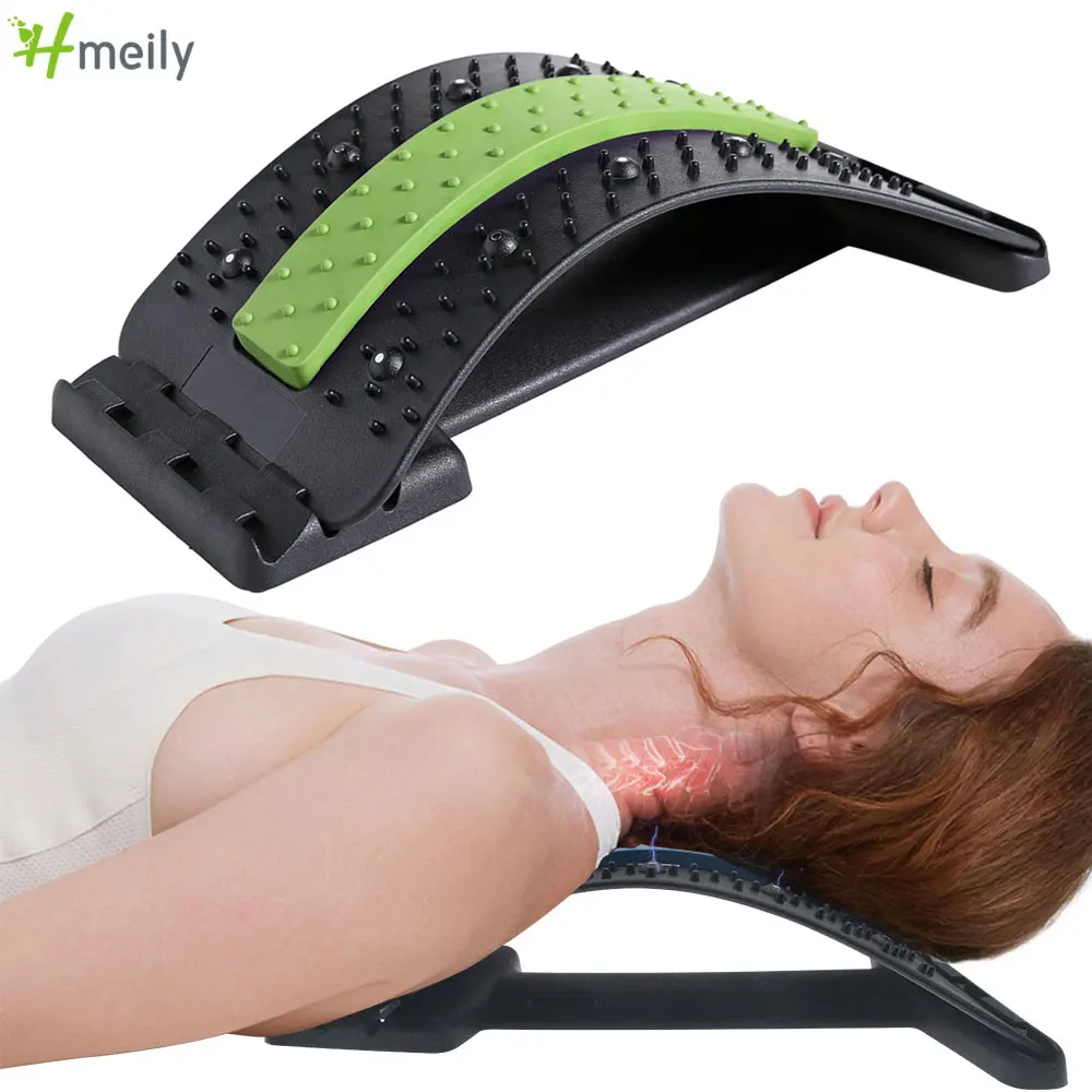 

Magnetic Therapy Back Massage Stretcher Posture Corrector Neck Stretch Relax Fitness Lumbar Support Spine Orthosis Pain Relief
