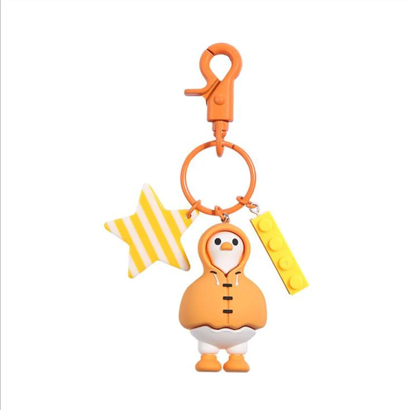 

Cute Little Yellow Duck Keychain Car Keychain Decoration Pendant Ornaments Girl Bag Pendant Key Ring Couple Holiday Gift