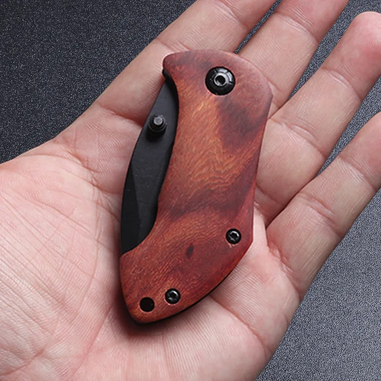 Горячая Распродажа Мини карманный складной охотничий нож тактические ножи для