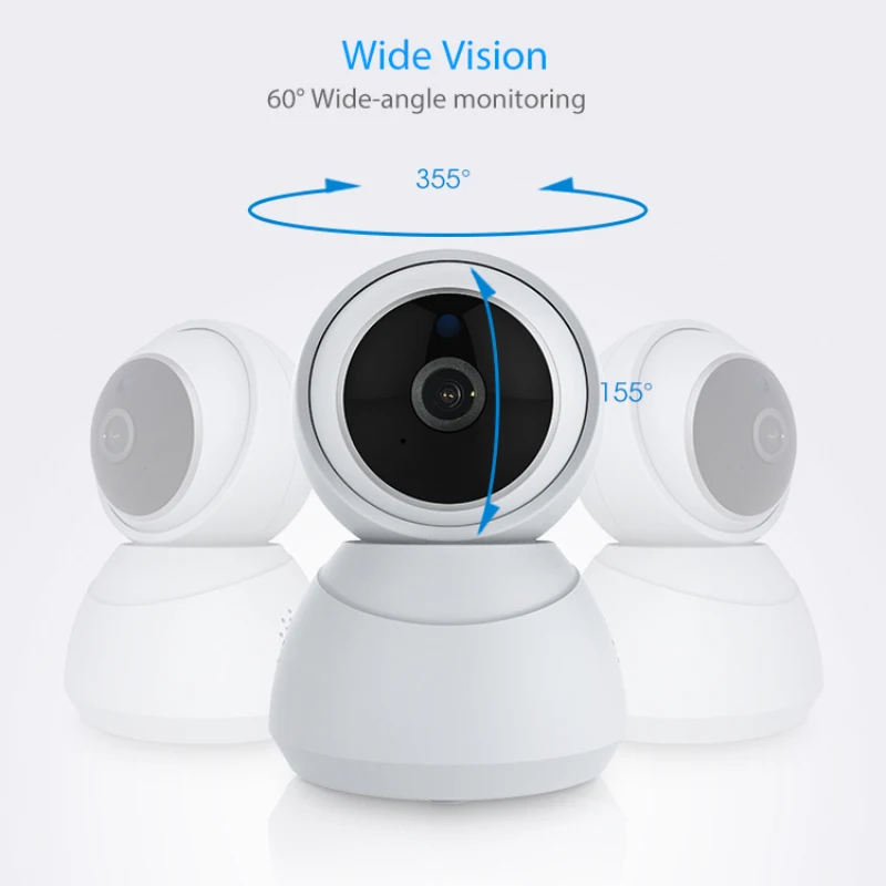 Умная IP камера Tuya 1080P HD Wi Fi с приближением и наклоном|Камеры видеонаблюдения| |
