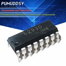 5 unids/lote L293D L293 DIP controlador de motor paso a paso chip nuevo Original envío gratis IC