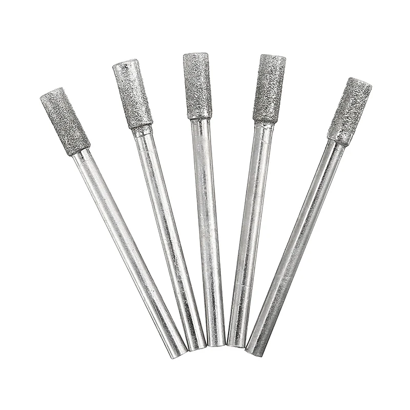 Сверла алмазные для роторного инструмента 4 мм 5 шт.