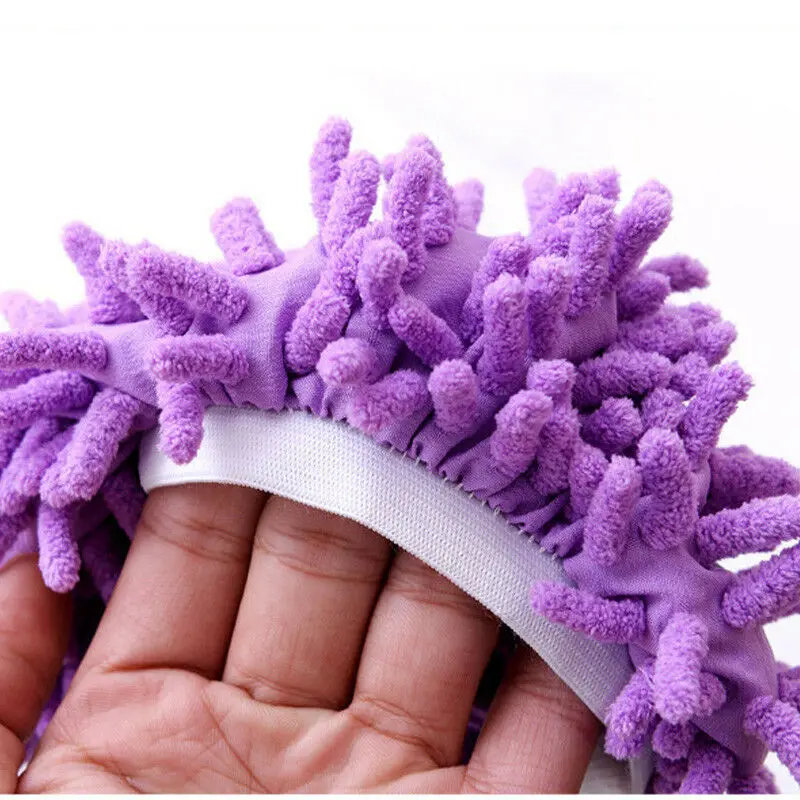 2 шт. Швабра Тапочки без застежки тапочки носки обувь быстрой полировки для