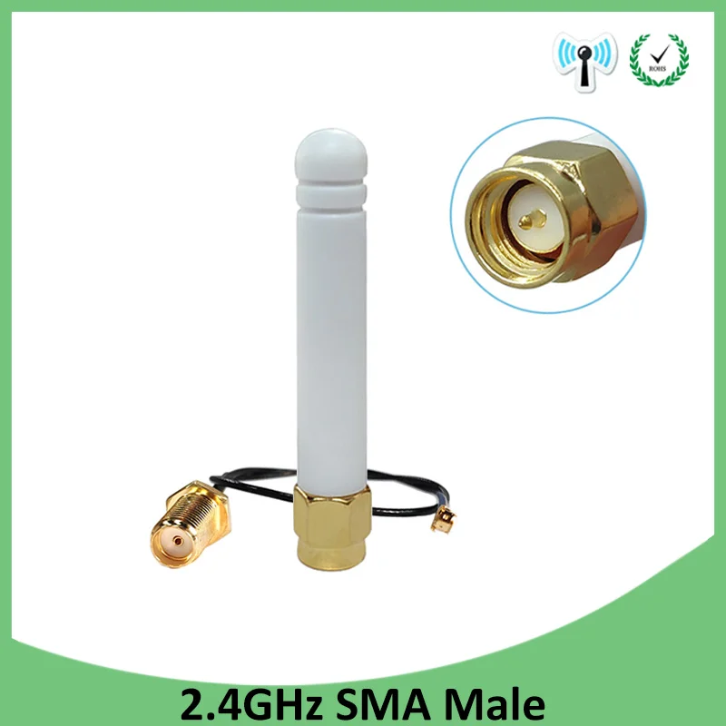 20 шт. антенна 2 4 ГГц wi-fi ~ 3dbi SMA male IOT | Мобильные телефоны и аксессуары