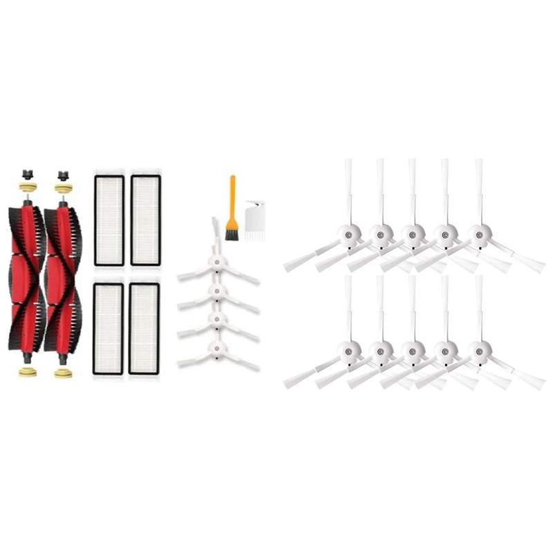 

Запчасти для робота-пылесоса Xiaomi Roborock S5 Max, основная и боковая щетки, фильтр, запасные части