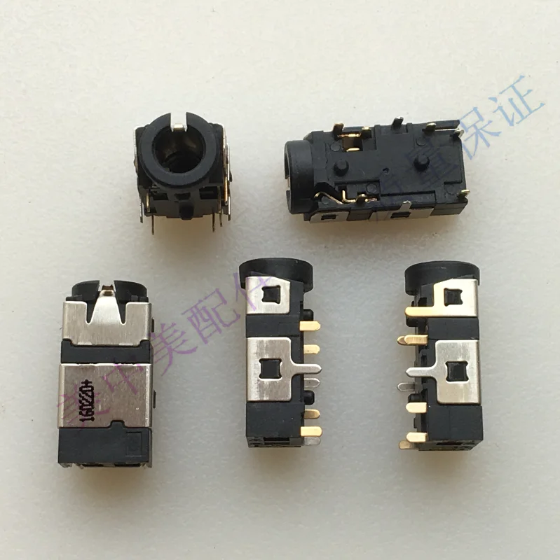 

For notebook tablet audio socket 3.5 mm headphone jackPin DIP 8P, 8 feet