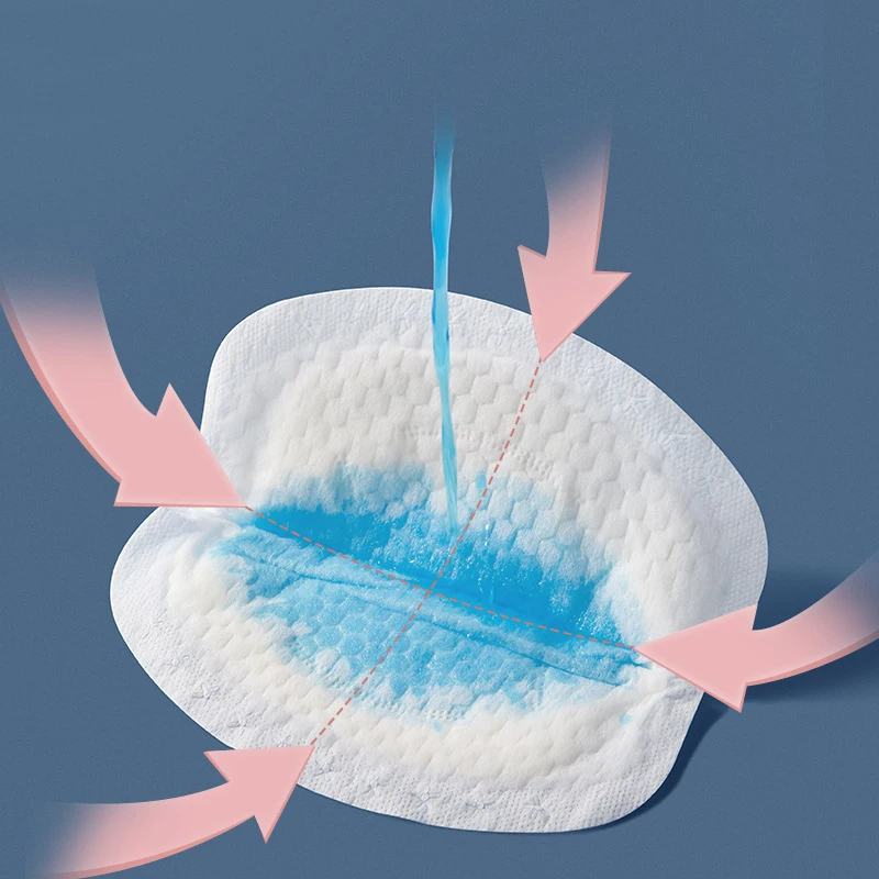 30/100 Pcs Ultra Thin Disposable Breast Pads Soft Cotton Breathable Nursing Pad Absorbent Baby Breastfeeding Accessories | Мать и ребенок