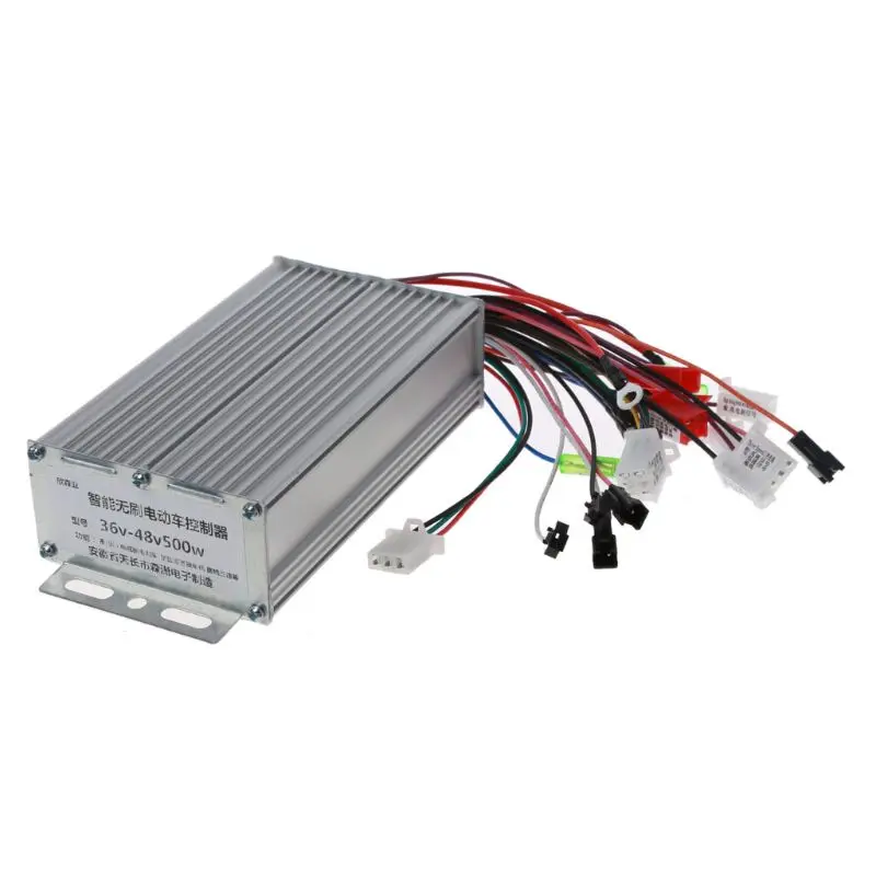 

36V-48V 500W 12Pipe Wire Brushless Motor Controller for Electric Bike Tricycle Bicycle E-bike Scooter W3JA