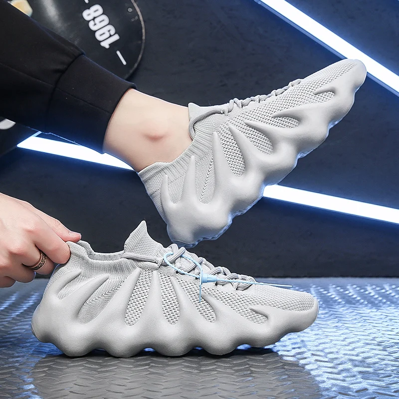 

Men Women Running Shoes Fashion Breathable Outdoor Male Sports Shoes Lightweight Sneakers Couple Comfortable Athletic Footwear