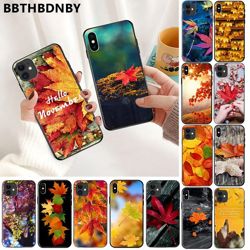 Осень кленовые листья Новинка чехол для телефона Fundas huawei P10 lite P20 pro P30 Psmart mate 20 |