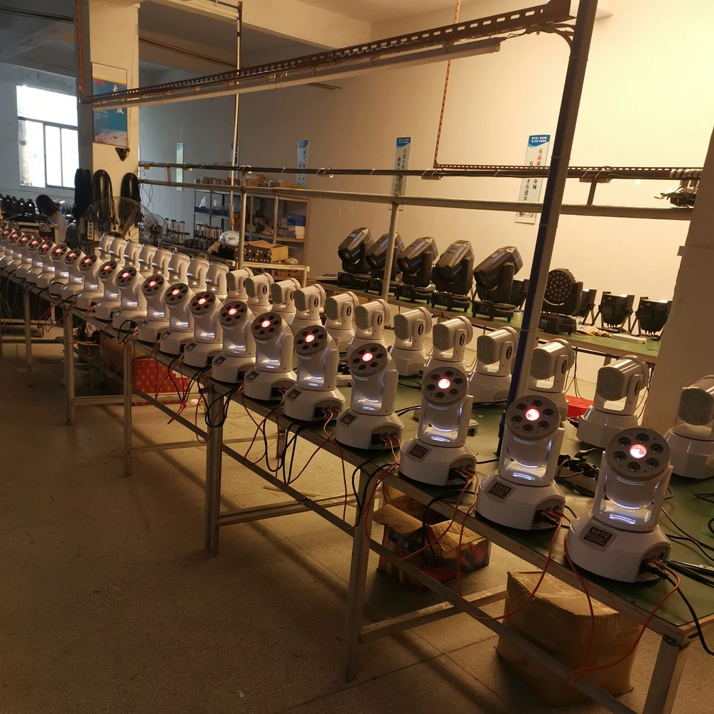 Gigertop New Wash Spot 2IN1Embedded Led Moving Head Light For Club Ceiling Upside Down Assemble Disco DJ Room Lighting 13/18CH | Лампы и