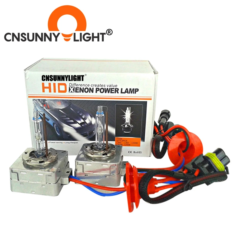CNSUNNYLIGHT D5S Hid ксеноновая лампа 5500K Замена для VW New Tiguan Superb KIA K3 Buick XT Excelles фары