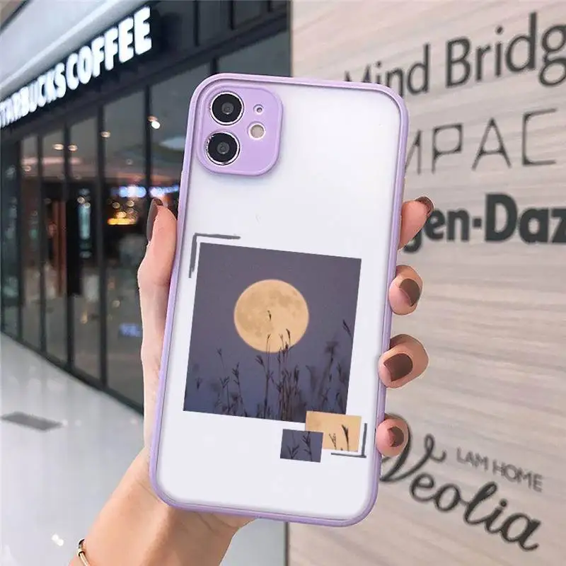 

Aesthetic Literary Pattern Phone Cases matte transparent For iphone 7 8 11 12 plus mini x xs xr pro max cover