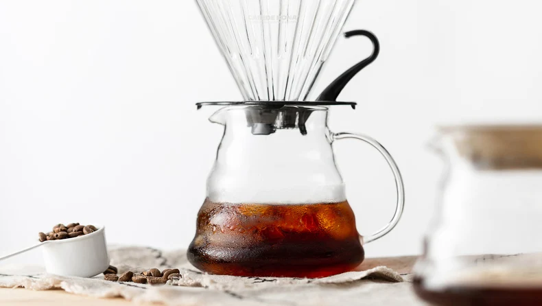 Cold Brew Кофе горшок 360/600/800 мл Деревянные кронштейны Стекло Кофе капельницы и набор горшочков для Hario Стиль Стекло Кофе фильтр