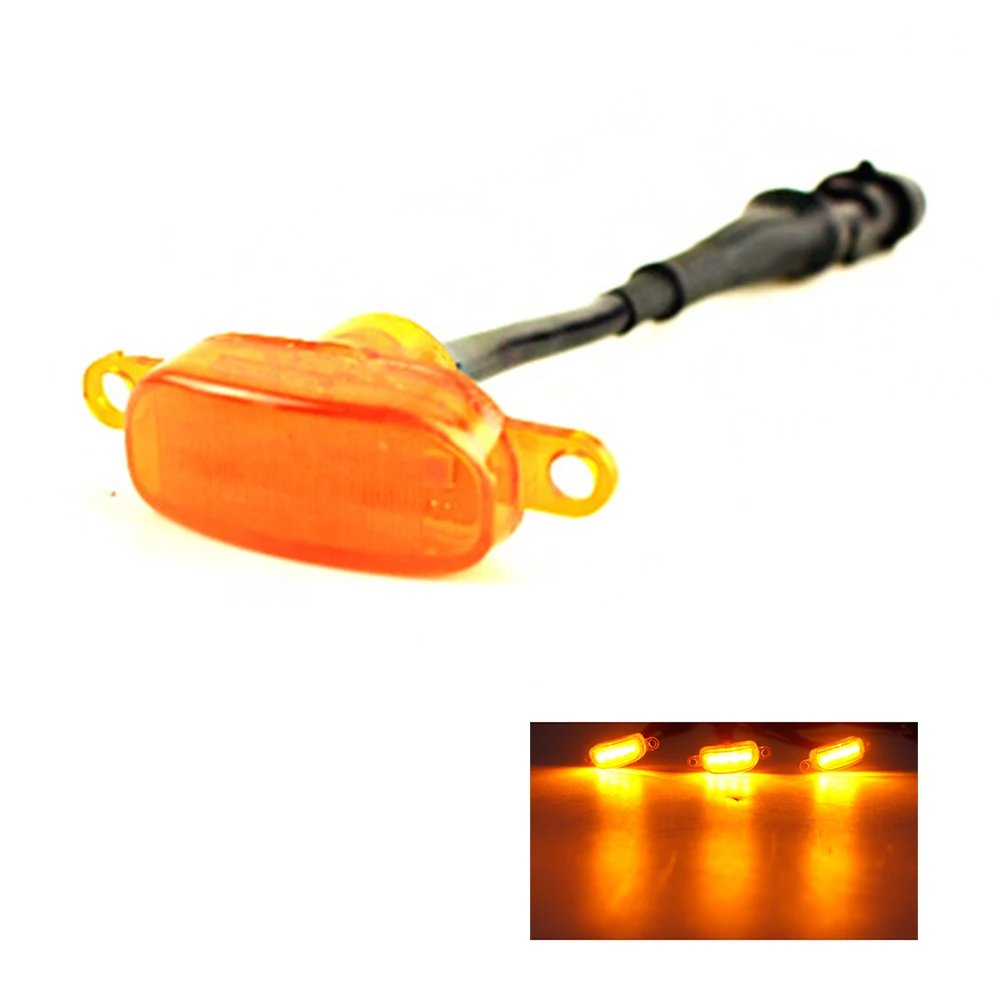 

Raptor Style Grille Lamp Grille LED Lamp Raptor Universal Grille LED Light Raptor Front Lights Yellow Shell 4LED Pratical