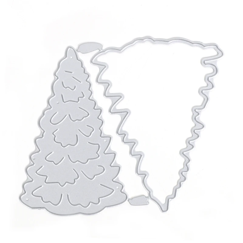 2019 New Christmas Tree Metal Cutting Die And Stamps DIY Scrapbooking Card Stencil Photo Album Paper Craft Makings | Дом и сад
