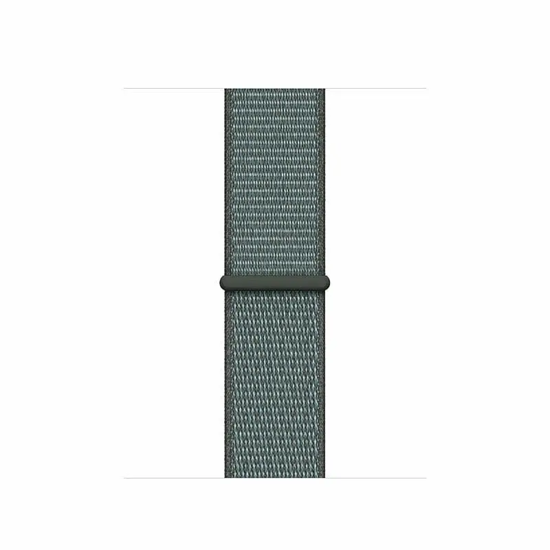 Флэш-память спортивные петли для наручных часов Apple Watch, версии 40/44 мм 42/38 мм 5/4/3/2/1 нейлоновый ремешок для наручных часов браслет ремешок на застежке-липучке застежка