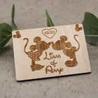 Магниты для мыши-Подарки для жениха и невесты, свадебные магниты, магниты для сохранения даты