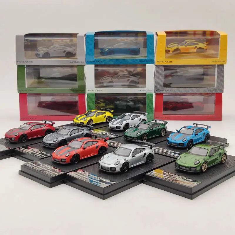 Коллекция литой модели ограниченного выпуска 1/64 для Ps-che 911 GT2 RS |
