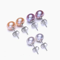 2021 fashion new trend natural color pearl earrings jewelry wholesale
