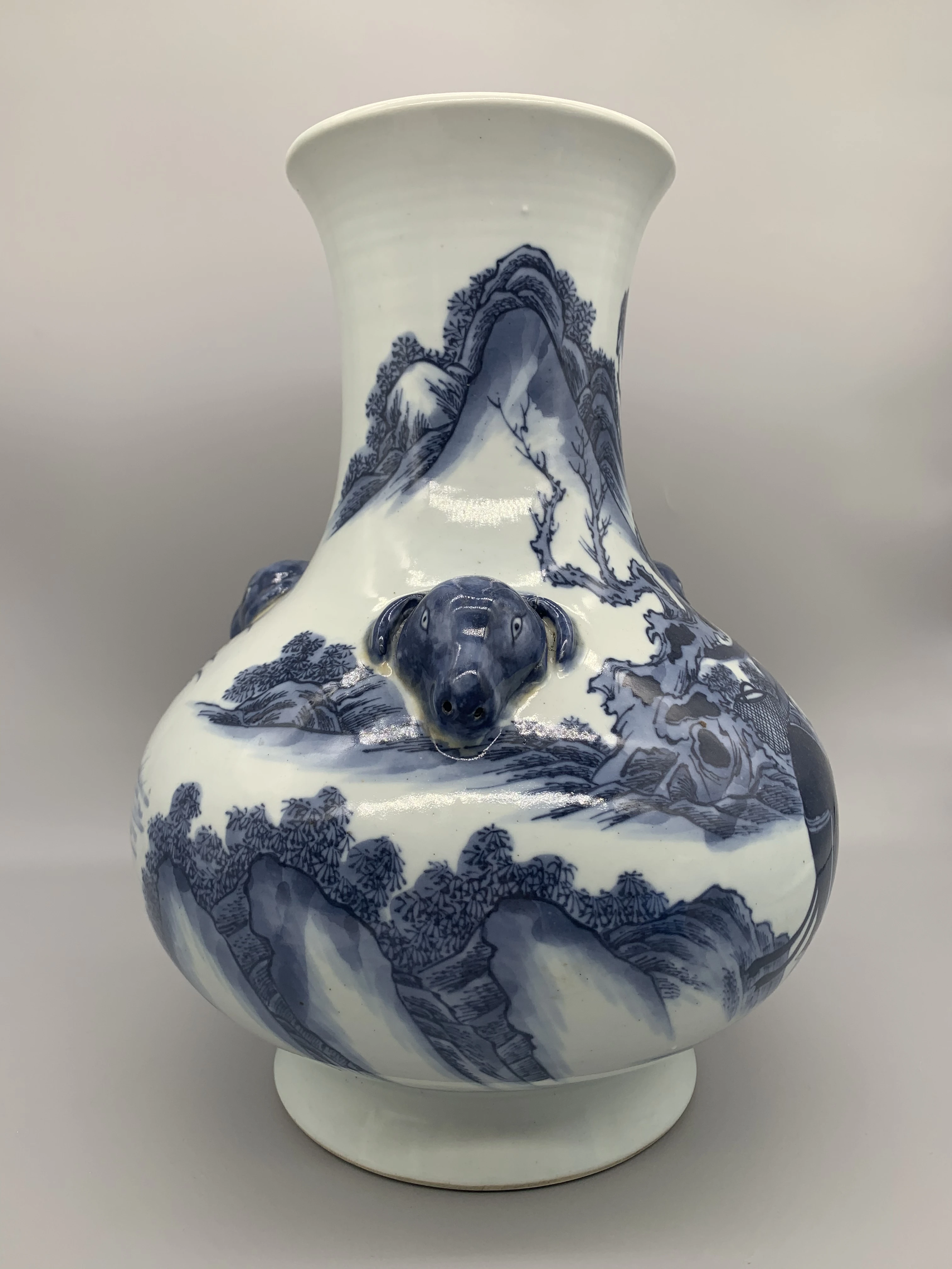 

Qing Dynasty Jiaqing Blue and White Porcelain, Chinese Cultural Collection