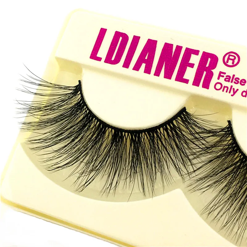 1 пара 3D накладные ресницы из искусственной норки полный объем толстые длинные