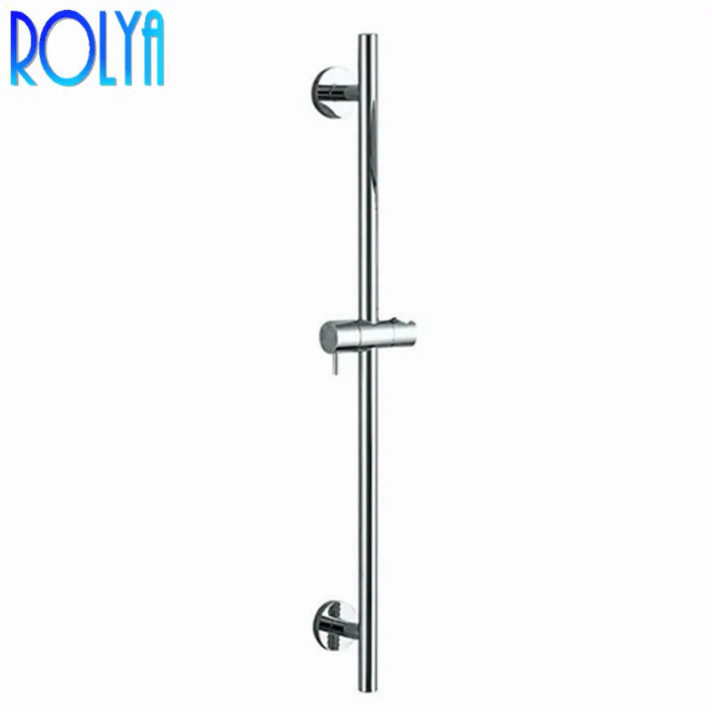 Высокое качество настенное крепление круглый стиль душевой рельс латунный