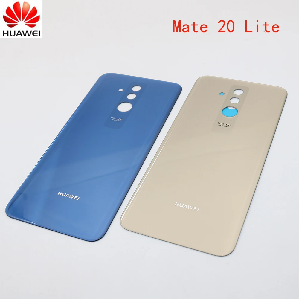 Оформление 100% оригинальное 3D стекло для 6 3 &quotHuawei Mate 20 Lite стеклянная задняя крышка