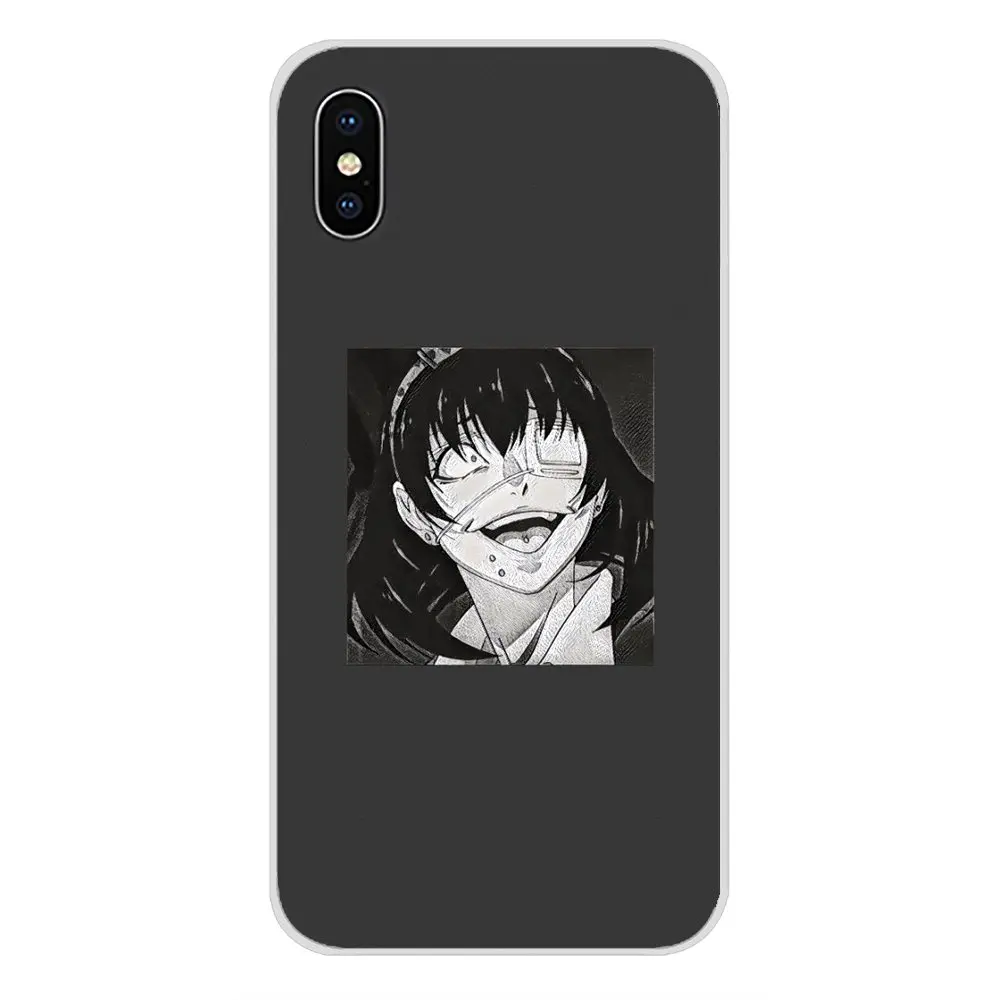 Accessories Phone Shell Covers For Xiaomi Redmi Note 3 4 5 6 7 8 Pro Mi Max Mix 2 2S Pocophone F1 Manga Kakegurui anime | Мобильные