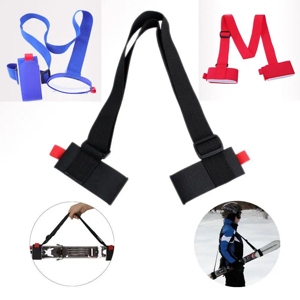 Ремешок для перевозки лыж по пересеченной местности ручной двойной ремешок