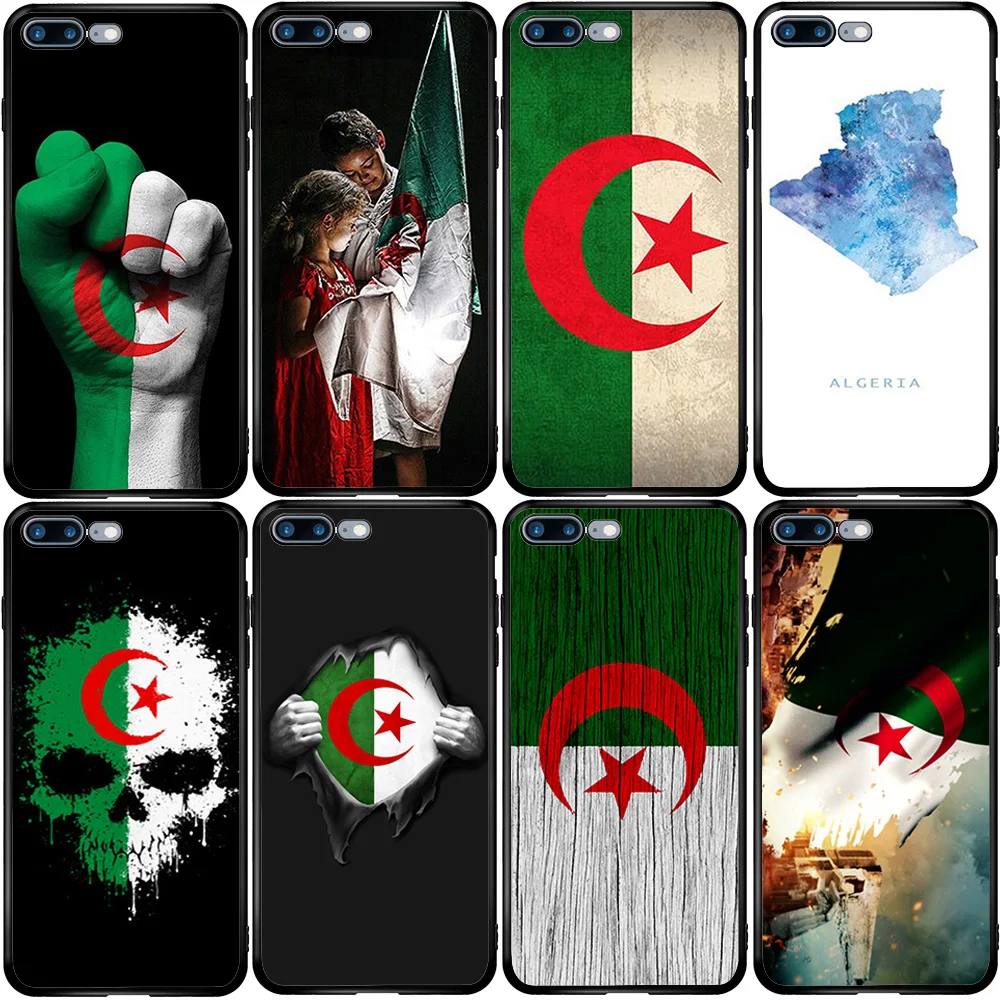 Чехол с флагом Алжира для iPhone Oneplus 3 3T 5 5S 5T SE 6 6S 7 8 7T Plus X XS XR Max 11 12 Pro|Бамперы| |