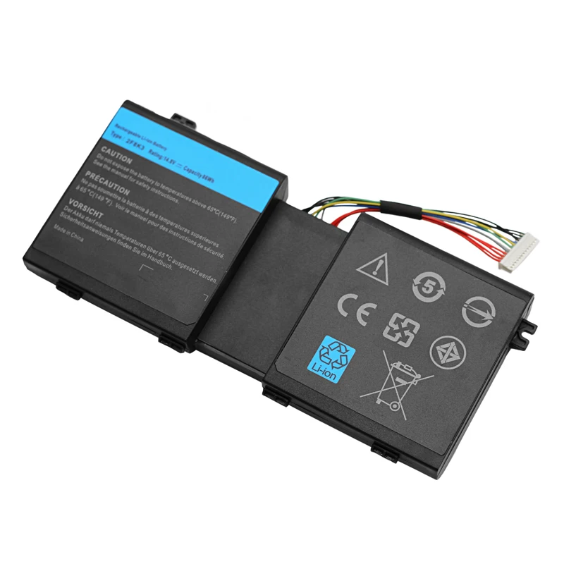 Аккумуляторная батарея Golooloo 8 ячеек для ноутбука Dell Alienware 17 17X R1 A17 A18 18 18X Φ 2F8K3 G33TT
