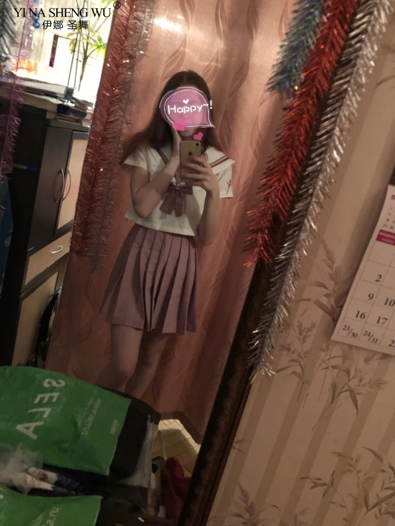 

Japanese Pink JK Uniforms College Middle School Students Sailor Uniforms School JK Uniforms Anime Cospaly Students Clothing