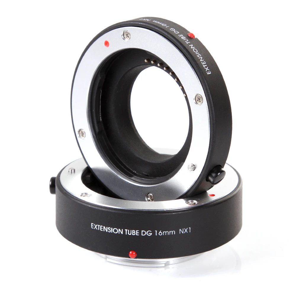 

GloryStar Electronic Auto focus AF Macro Extension Tube DG 10mm+16mm Set for Samsung NX Mount