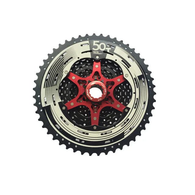 12 Speed Black Sunracing MTB велосипед 11 скоростей CSMX80 12 Скоростей CSMZ90 велосипедный кассета маховик 11-50 т совместим с Shimano/SRAM - Цвет: 12 Speed Black