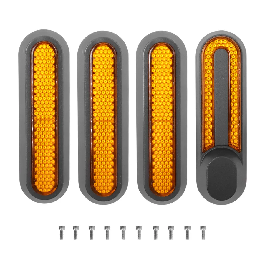

4pcs Wheel Cover Reflective Protect Shell For Xiaomi Electric Scooter Pro 2/1s/M365 Front Rear Safety Reflective Sticker Parts