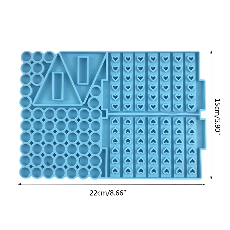 

Love Heart Four Chess Battle Competitive Game Toy Epoxy Resin Mold DIY Craft Silicone Mould for Jewelry Casting