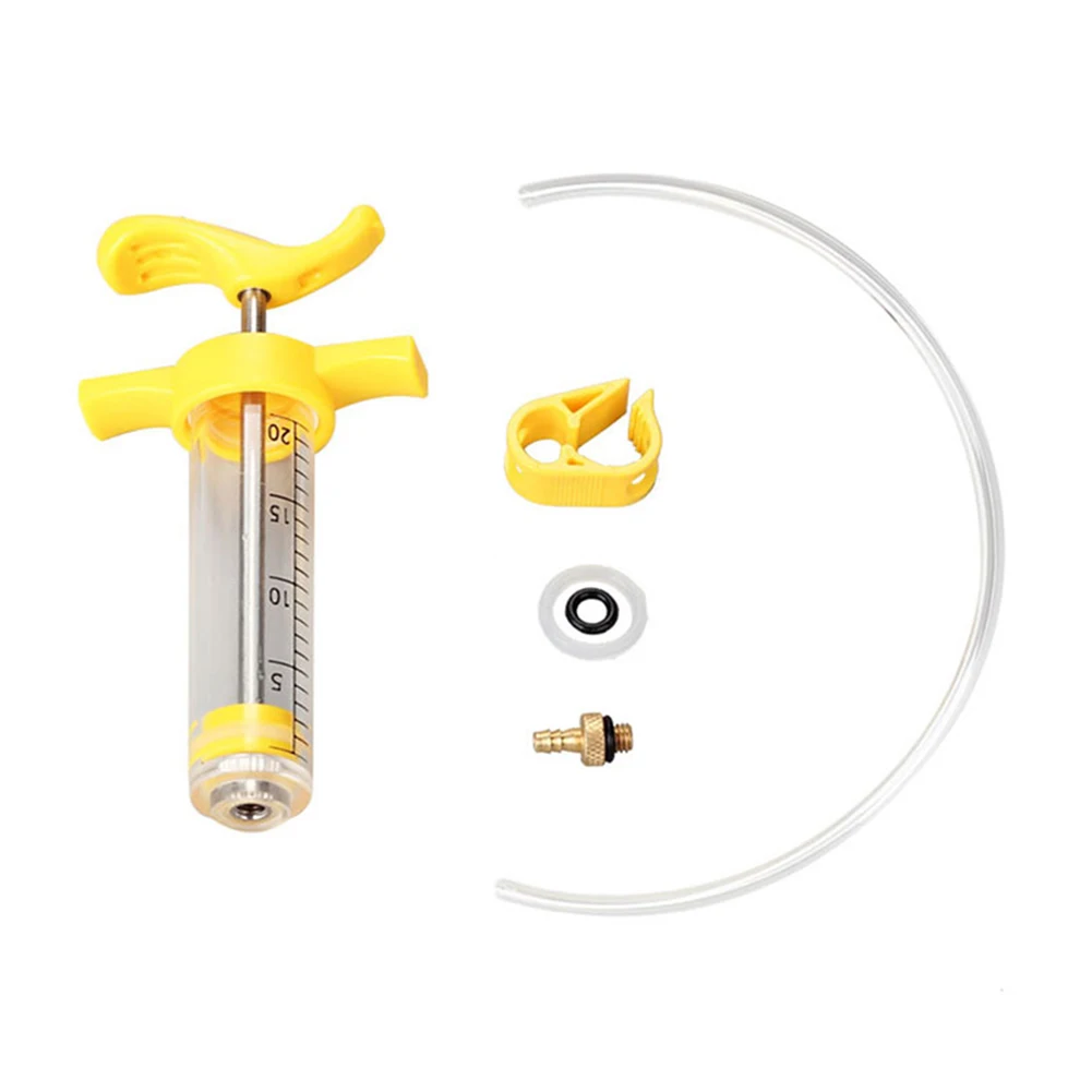 

Outdoor Bicycle Hydraulic Disc Brake Oil Bleed Kit MTB Mountain Road Bike Repair Tools Injector Syringe Accessories