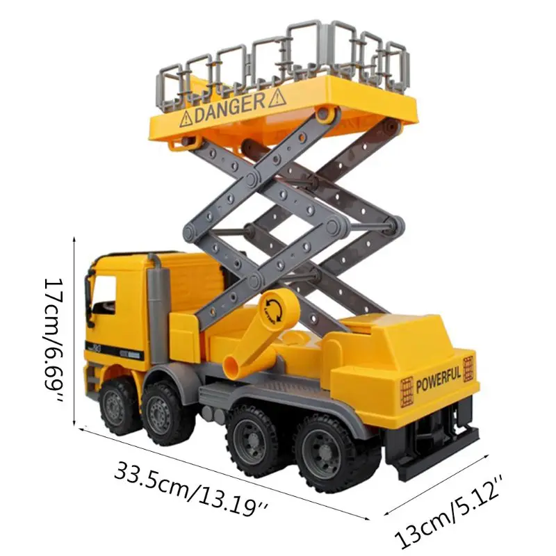 

Child breakdown maintenance vehicle truck toy (boy and girl)